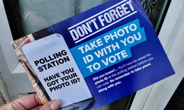 reminder not to forget photo id