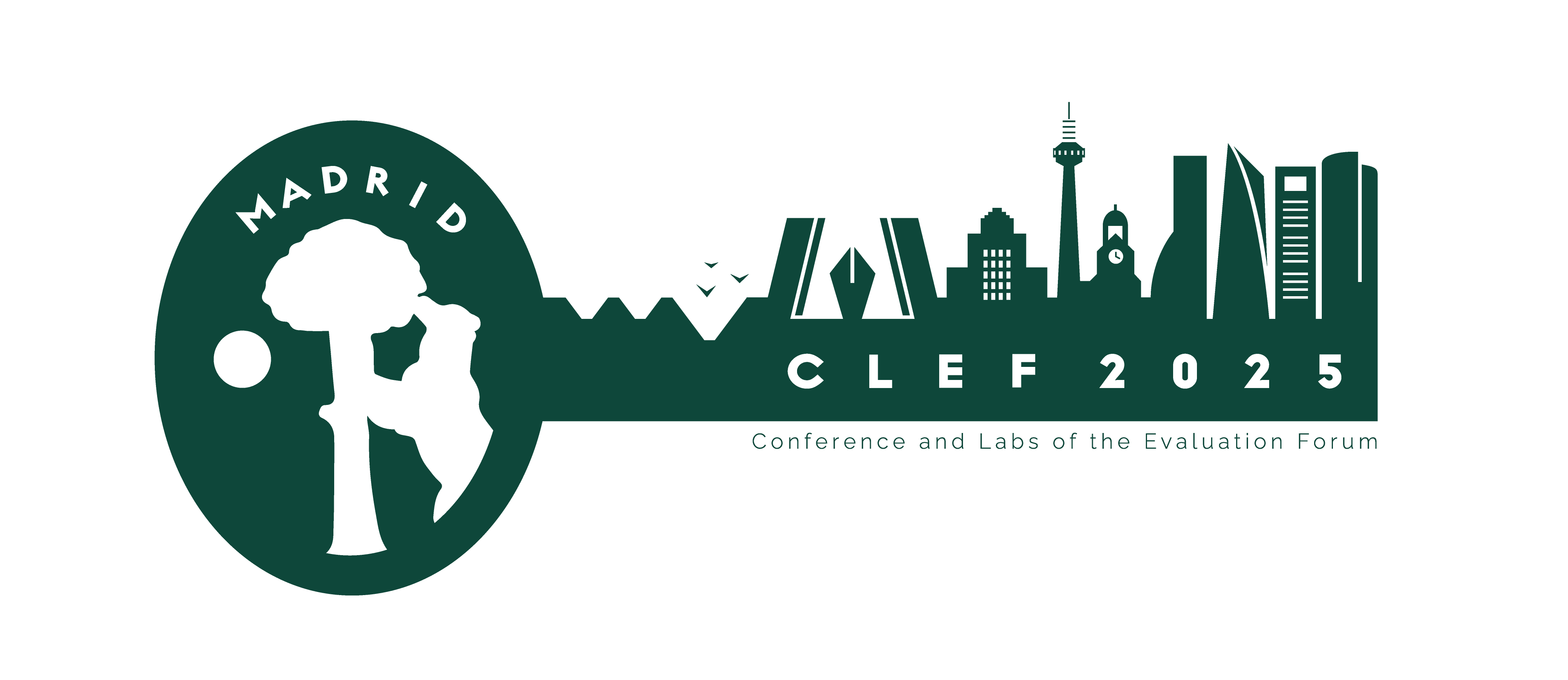 CLEF Mardid 2025 logo